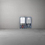 GROHE 39688000 Rapid SL Slim 2” x 4” in-Wall Carrier for Toilet, 2x4, No Finish