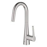 GROHE 32283DC3 Zedra Kitchen Faucet, Supersteel