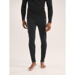 Arc'teryx Rho Heavyweight Bottom Men's | Warm Polartec Stretch Fleece Base Layer, Black, X-Large