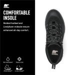 SOREL Men's Scout 87 Waterproof Boot - Black 13