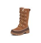 SOREL Women's Tivoli V Tall Waterproof Boot - Velvet Tan, Tobacco - 6.5
