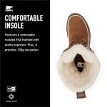 SOREL Women's Tivoli V Tall Waterproof Boot - Velvet Tan, Tobacco - 6.5