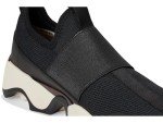 Sorel Women's Kinetic Impact II Strap Sneaker, Black/Chalk, 8