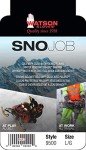 Watson Gloves SNO Job Sustainable Winter Gloves - Water Resistant, Goatskin, Slip-On, Gauntlet, Snowboarding, Ski, Snowmobile