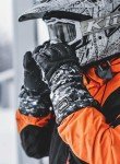 Watson Gloves SNO Job Sustainable Winter Gloves - Water Resistant, Goatskin, Slip-On, Gauntlet, Snowboarding, Ski, Snowmobile