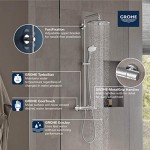 GROHE 26128EN2 Euphoria Shower System, 260, Brushed Nickel
