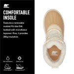 SOREL Women's Out N About lV Chillz Waterproof Boot - Honey White, Canoe - 11