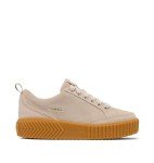 Sorel Women's ONA Ave Low Sneaker Waterproof, Crushed Clay/Gum 2, 8