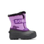 SOREL Kids' Snow Commander Boot, Gumdrop/Purple Violet