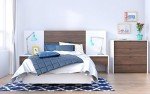 Nexera Nightstand with 1-Drawer, White, 20-Inch