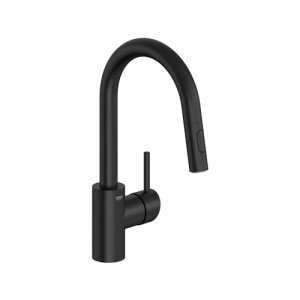 Grohe 314792431 Concetto Pull-Down Bar Faucet, 1.75 GPM, Matte Black