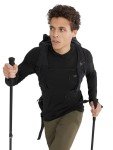 Arc'teryx Ionia Merino Wool Hoody Men's | Soft Light Merino-Blend Hoody, Black, XX-Large