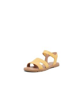 Sorel Women's Ella lll Ankle Strap Sandals - Yellow Ray, Gum 16 - Size 10