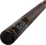 Viper by GLD Products Junior 48" 2-Piece Billiard/Pool Cue, Rock & Roll, 16 Ounce,Blue,50-0404