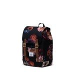 Herschel Retreat Vintage Backpack – 10L Travel, Work & College Bag, Fits 16" Laptop, Padded Straps, Water Bottle Pocket, Durable Backpack for Men & Women, Floral Revival, Floral Revival, Mini - 10L,