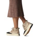 SOREL Women's Out N About lV Classic Waterproof Boot - Omega Taupe, Black - 7.5