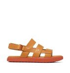 Sorel Women's Fashion Flat Sandal, Canyon Gold, Tuscan, 9