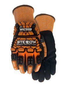 Watson Gloves Stealth Orange Crush Sustainable Cut & Impact Resistant Glove (Large)