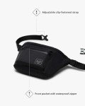 Herschel Pop Quiz Hip Pack, Black Tonal, One Size, Herschel Pop Quiz™ Hip Pack