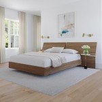 Nexera Panoramic Headboard, Brown, Queen