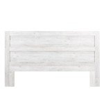Prepac Rustic Ridge Farmhouse King Headboard, King Size Headboard with Panel Design, Bedroom Headboard for King Bed, 79.5" W x 47.5" H x 1.5" D, Washed White