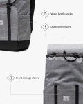 Herschel Supply Co. Herschel Retreat Backpack, Raven Crosshatch, One Size, Herschel Retreat Backpack