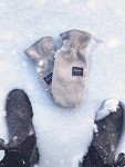 Watson Gloves Lady Baa Baa Sustainable Winter Mitt Glove - Eco-Friendly, Touchscreen Compatible, Snug-Fitting Wrist, Slip-On Cuff (Medium)