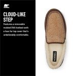 SOREL Men's Dude Moc Slipper - Elk, Natural - 9