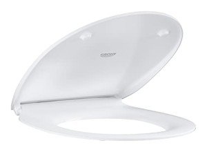 GROHE 39898000 BAU Toilet Seat Soft Close, Alpine White