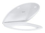 GROHE 39898000 BAU Toilet Seat Soft Close, Alpine White