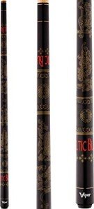 Viper by GLD Products Underground 58" 2-Piece Billiard/Pool Cue, Celtic Blood, 18 Ounce,Black,50-0658-18