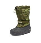 SOREL Kids' Flurry Boot - Utility Green, Size 7