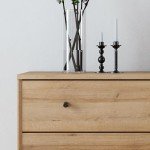 Prepac Finnley 3-Drawer Nightstand in Natural Oak, Extra-Wide Bedside Tables with Storage, Set of 2, Modern End Tables for Home, Bedroom, Living Room, 16" D x 31" W x 26.75" H