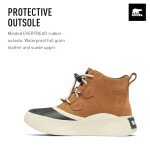 Sorel Kids' Classic Waterproof Boots - Taffy/Black