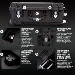 NANUK 935 Pro Photo Kit – Waterproof Travel Camera Hard Case with Padded Dividers and Wheels, 22” x 14” x 9” - Dustproof and Impact Resistant, Airline Carry-On Approved – Black