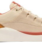 Sorel Women's Out N About IV Low Sneaker WP, Bleached Ceramic, Tuscan, 8