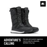 SOREL Women's Whitney Waterproof Lace-Up Boot