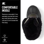 SOREL Toddler Snow Commander Boots - Stone Green