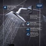 GROHE 26797GN0 Rainshower Showerhead, Cool Sunrise