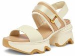 Sorel Women's Contemporary Heeled Sandal, Honey White/Sea Salt, 7