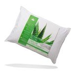 Canadian Down & Feather Co. - 2 Pack Medium Support Down Perfect Pillow Standard Size - 255 TC Shell 100% Cotton - Filled in Canada