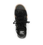 Sorel Women's Joanie IV Lace Wedge Sandal, Black/Black, 8
