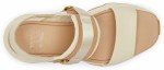 Sorel Women's Contemporary Heeled Sandal, Honey White/Sea Salt, 7