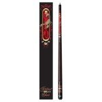 Viper by GLD Products Underground 58" 2-Piece Billiard/Pool Cue, Fatal Shot, 21 Ounce,Red,50-0652-21