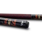 Viper by GLD Products Underground 58" 2-Piece Billiard/Pool Cue, Fatal Shot, 21 Ounce,Red,50-0652-21