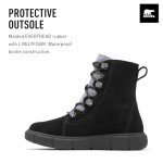 SOREL Women's Joan Waterproof Explorer Boots - Black