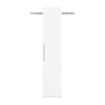 Prepac HangUps Narrow Wall Mounted Garage Storage Cabinet, Tall Storage Organizer Cabinet, 15" W x 72" H x 16" D, White