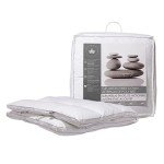 Canadian Down & Feather Co. - Gel Microfiber Down Alternative Poly Bed Twin Size - Machine Washable - 300 TC Shell 100% Cotton Mattress Topper - Oeko TEX Certified