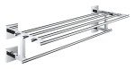 GROHE 41099000 Quickfix Multi-Towel Rack, Chrome