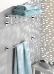 GROHE 41099000 Quickfix Multi-Towel Rack, Chrome